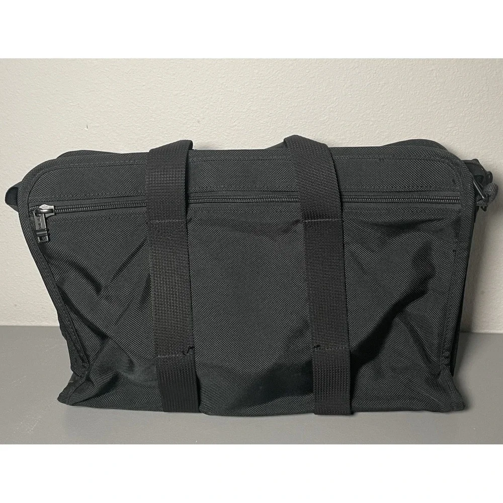 Tumi Men's Black Briefcase Messenger Bag